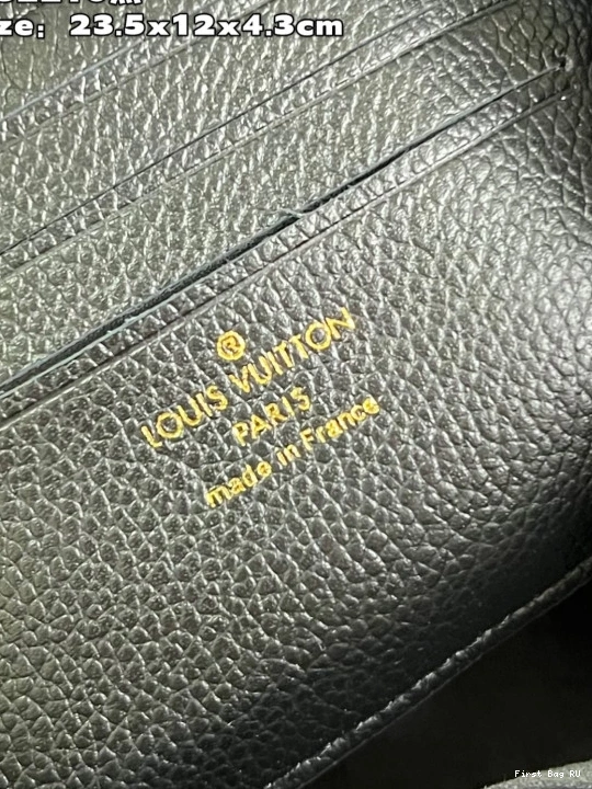 First bag ru on Chain VUITTON Ivy-23.5*12*4.3cm Wallet LOUIS 0712